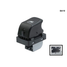 Бутон от пасажерската страна за ел. стъкла за Audi A4 A5 Q5 - BA19